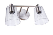 Emilio 2 Light 15.13" Vanity in Brushed Polished Nickel