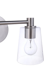 Emilio 2 Light 15.13" Vanity in Brushed Polished Nickel