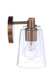 Emilio 2 Light 15.13" Vanity in Satin Brass