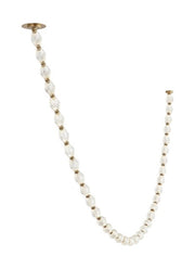 Collier 108 Pendant in Polished Nickel with Clear Glass