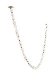 Collier 132 Pendant in Natural Brass with Clear Glass