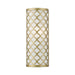 Arabesque One Light Wall Sconce in Soft Gold