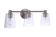 Emilio 3 Light 23.43" Vanity in Brushed Polished Nickel