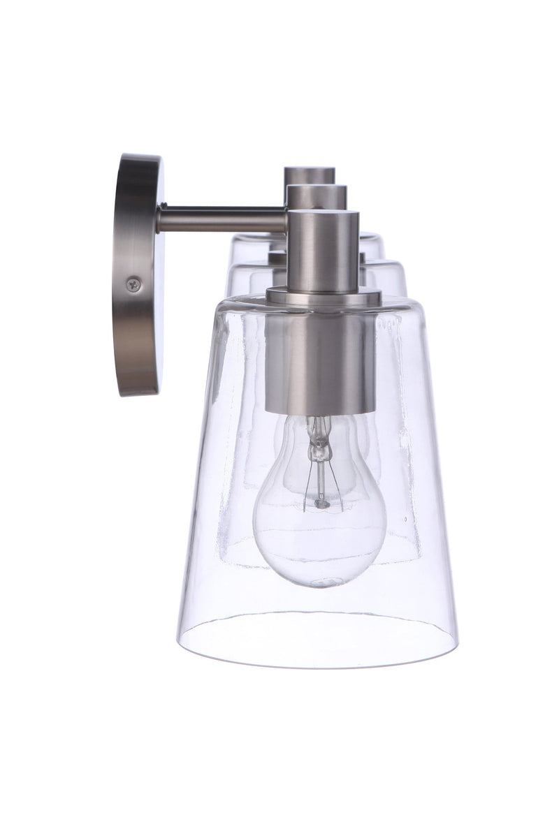 Emilio 3 Light 23.43" Vanity in Brushed Polished Nickel