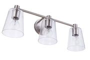 Emilio 3 Light 23.43" Vanity in Brushed Polished Nickel