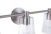 Emilio 3 Light 23.43" Vanity in Brushed Polished Nickel