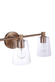 Emilio 3 Light 23.43" Vanity in Satin Brass