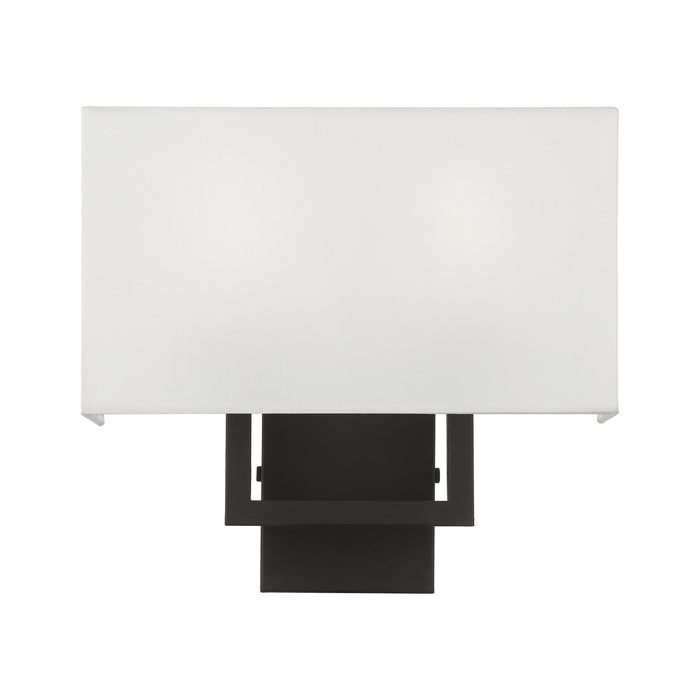 Pierson Two Light Wall Sconce in Black