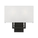 Pierson Two Light Wall Sconce in Black