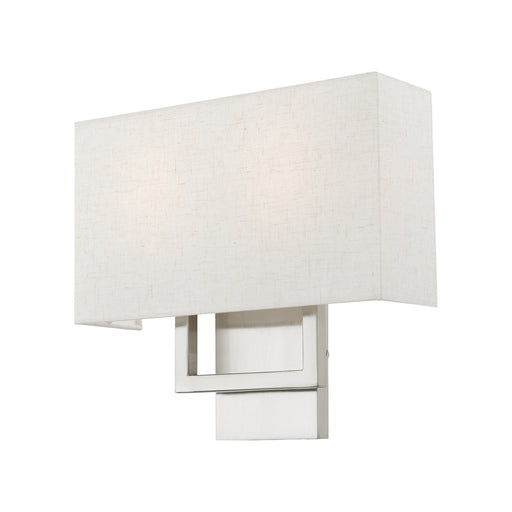 Pierson Two Light Wall Sconce in Brushed Nickel