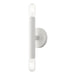 Copenhagen Two Light Wall Sconce in White