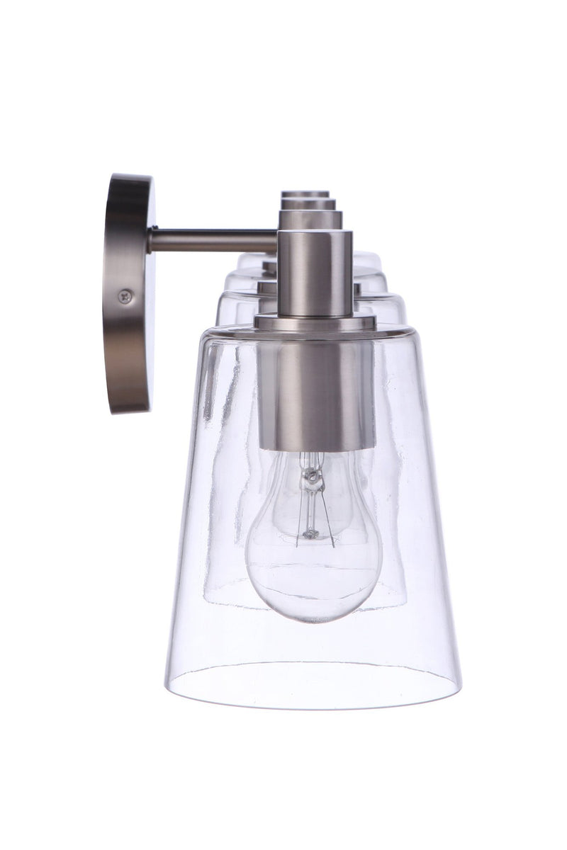 Emilio 4 Light 32.75" Vanity in Brushed Polished Nickel