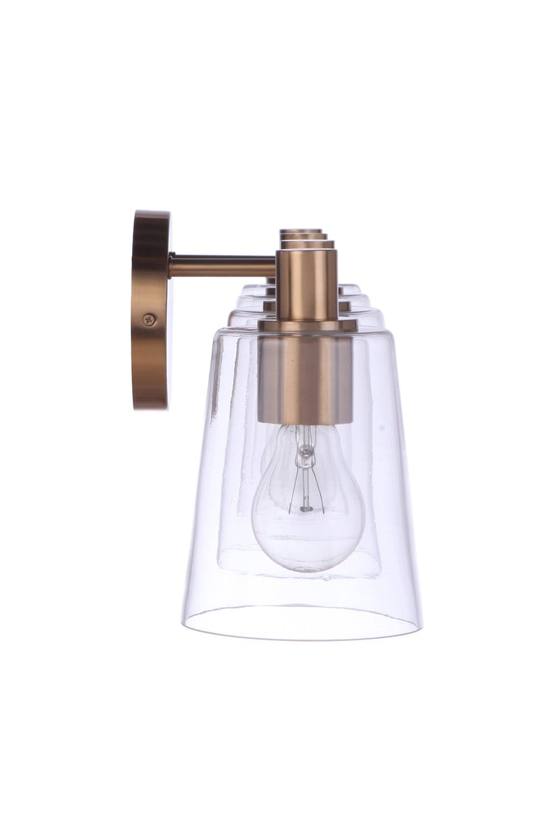 Emilio 4 Light 32.75" Vanity in Satin Brass