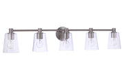 Emilio 5 Light 42" Vanity in Brushed Polished Nickel