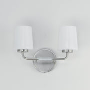 Durham 2 Light Wall Sconce in Satin Nickel