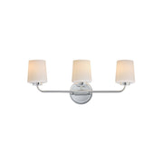 Durham 3 Light Bath Vanity in Polished Chrome