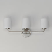 Durham 3 Light Bath Vanity in Satin Nickel