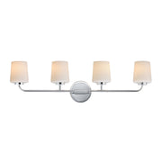 Durham 4 Light Bath Vanity in Polished Chrome