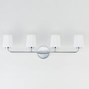 Durham 4 Light Bath Vanity in Polished Chrome