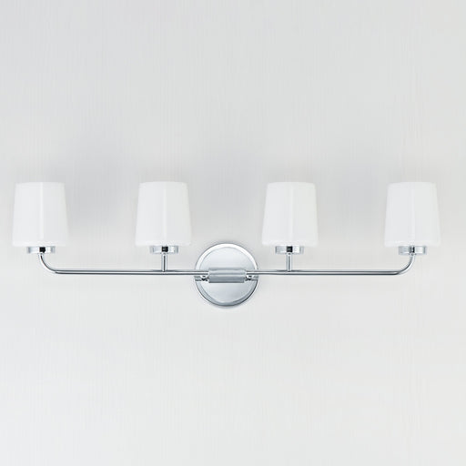 Durham 4 Light Bath Vanity in Polished Chrome
