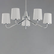 Durham 5 Light Chandelier in Polished Chrome