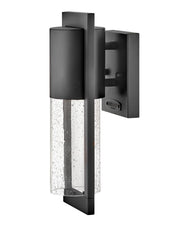 Shelter Extra Small Outdoor Wall Lantern in Black