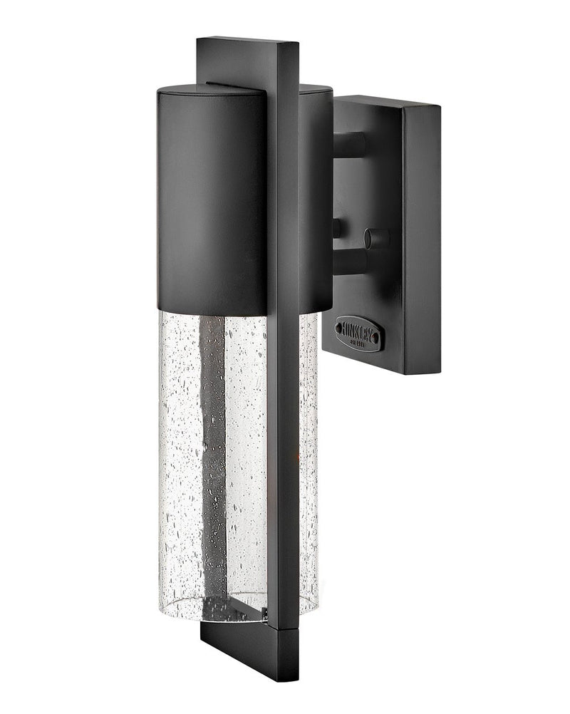Shelter Extra Small Outdoor Wall Lantern in Black