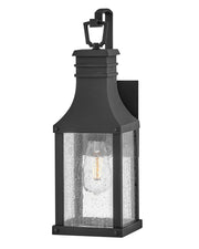 Beacon Hill Small Outdoor Wall Lantern in Museum Black