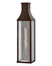 Beacon Hill Large Narrow Outdoor Wall Lantern in Blackened Copper