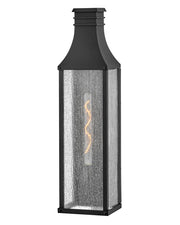 Beacon Hill Large Narrow Outdoor Wall Lantern in Museum Black
