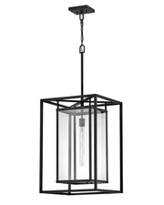 Max Extra Large Outdoor Hanging Lantern in Black