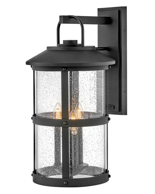 Lakehouse Extra Large 3-Light Outdoor Wall Lantern in Black