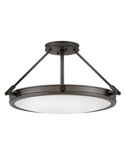 Collier 4-Light Semi-Flush Mount in Black Oxide