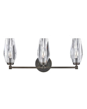 Ana 3-Light Bath Vanity Light in Black Oxide