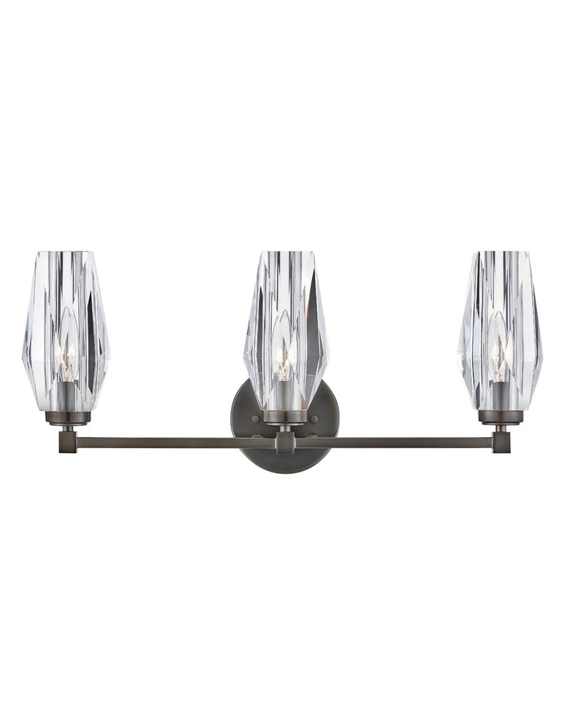 Ana 3-Light Bath Vanity Light in Black Oxide
