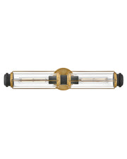 Masthead 2-Light Bath Vanity Light in Heritage Brass