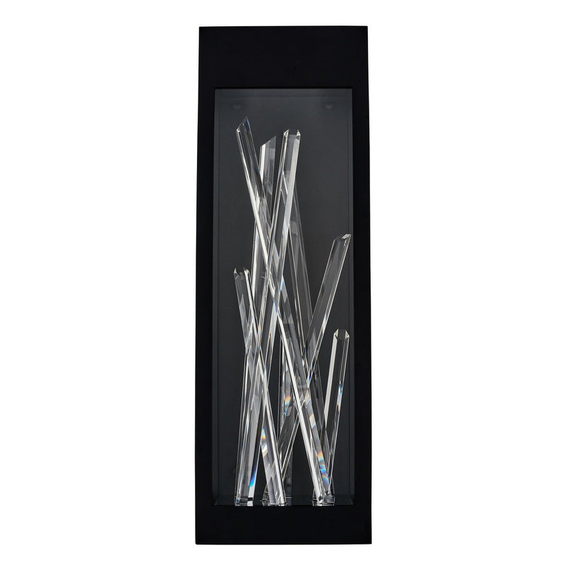 Arpione Esterno Small LED Outdoor Wall Sconce in Matte Black