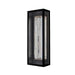 Cilindro Esterno LED Outdoor Wall Sconce in Matte Balck