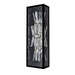 Glacier Esterno LED Outdoor Wall Sconce in Matte Balck