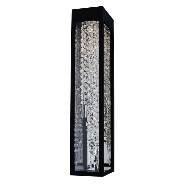 Tenuta Esterno LED Outdoor Wall Sconce in Matte Balck
