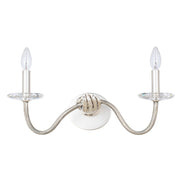 Venus 2-Light Wall Sconce in Pewter