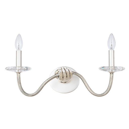 Venus 2-Light Wall Sconce in Pewter