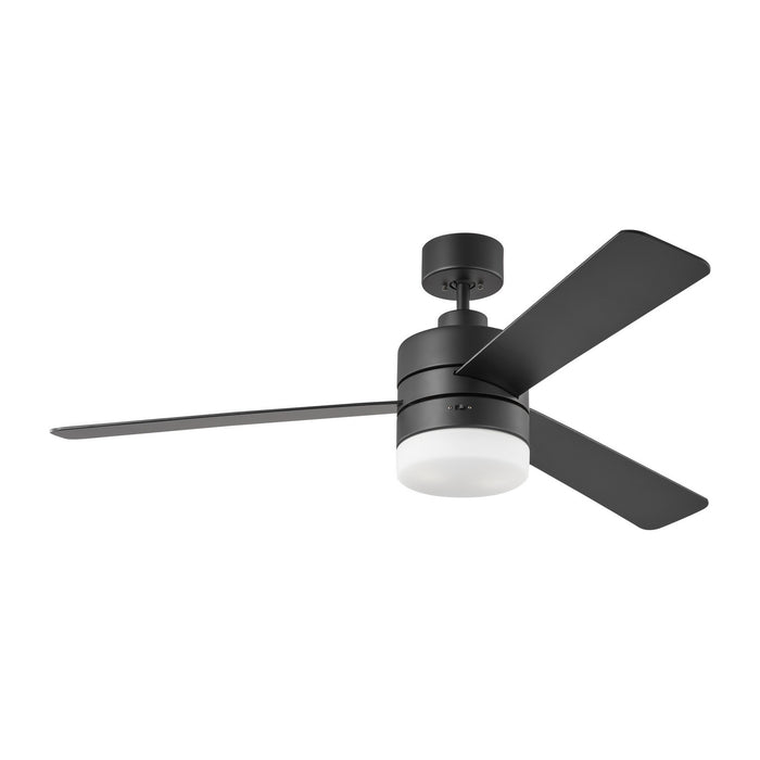 Era LED 52" Ceiling Fan in Midnight Black