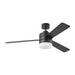 Era LED 52" Ceiling Fan in Midnight Black