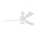 Era LED 52" Ceiling Fan in Matte White