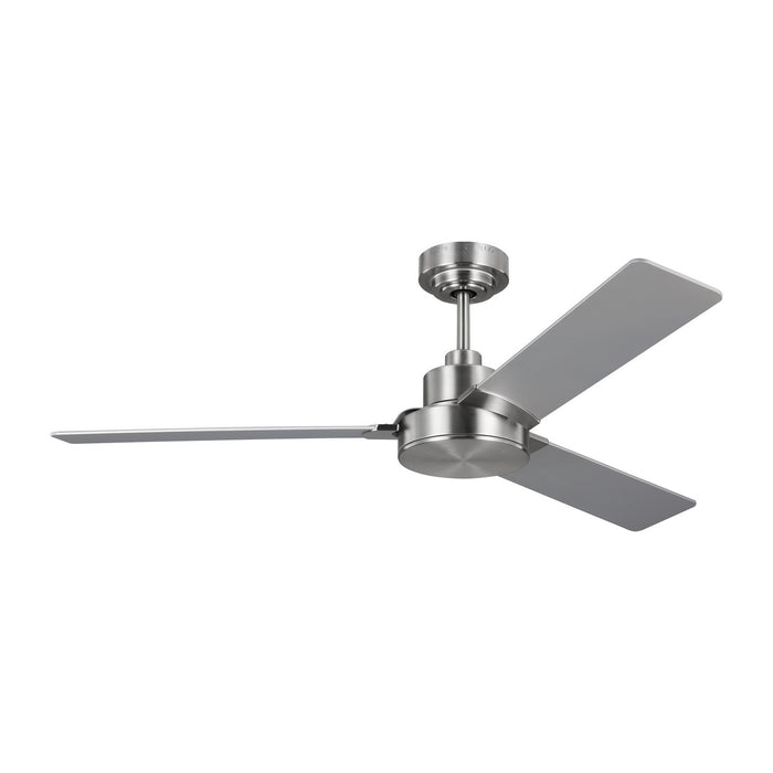 Jovie 52" Ceiling Fan in Brushed Steel
