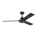 Jovie 52" Ceiling Fan in Midnight Black