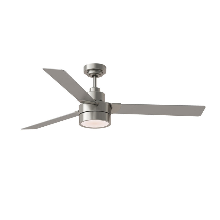 Jovie LED 58" Ceiling Fan in Brushed Steel