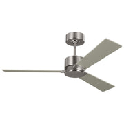 Rozzen 44" Ceiling Fan in Brushed Steel