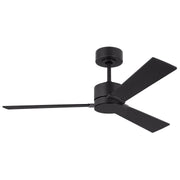 Rozzen 44" Ceiling Fan in Midnight Black